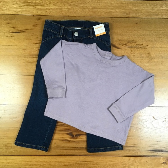 NWT Gymboree Girls Sweatshirt and Jeans